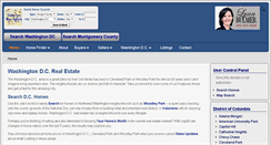 Desktop Screenshot of buysellwashingtondchomes.com