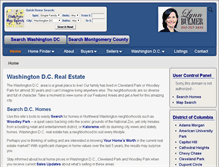 Tablet Screenshot of buysellwashingtondchomes.com
